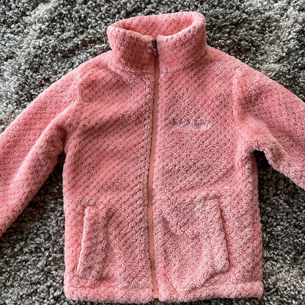 Girls Columbia zip up sweatshirt